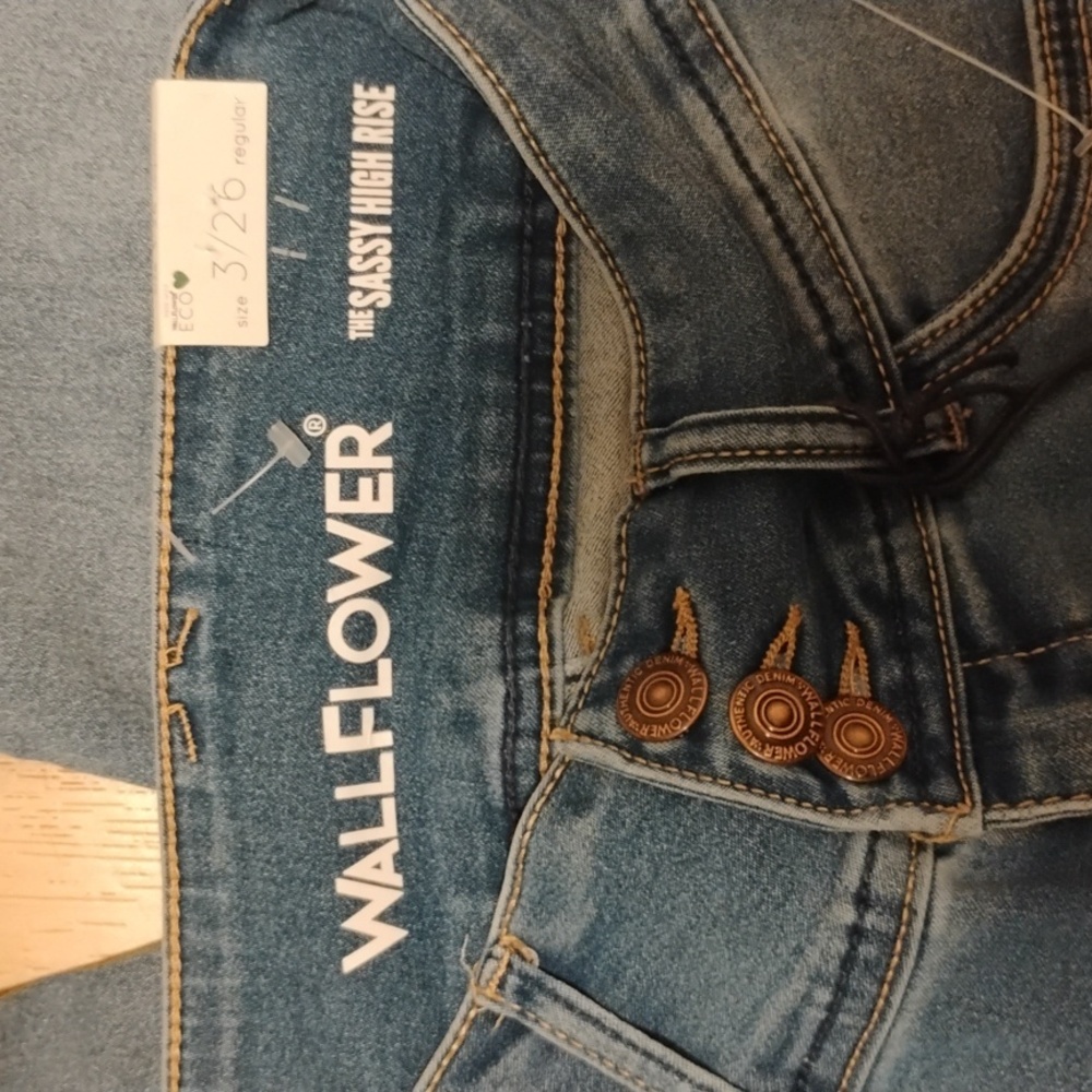 Wallflower “The Sassy” High Rise Skinny Jeans – Size 3/26 Regular – NWT - Picture 2 of 7
